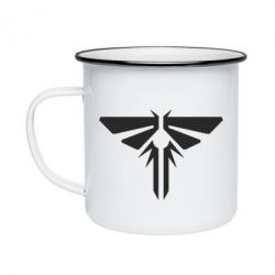 Кружка эмалированная The Last of Us Fireflies - PrintSalon