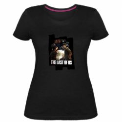 Женская премиум футболка The last of us heroes - PrintSalon