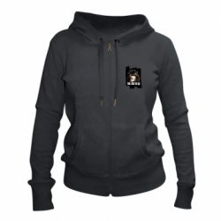 Женское худи на молнии The last of us heroes - PrintSalon