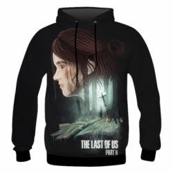 Мужское 3D худи The last of us part 2 art - PrintSalon