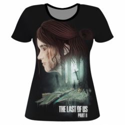 Женская футболка 3D The last of us part 2 art - PrintSalon