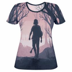 Женская футболка 3D The last of us part 2 - PrintSalon