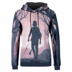 Женское 3D худи The last of us part 2 - PrintSalon