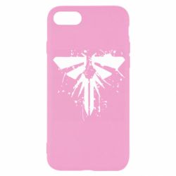 Чехол для iPhone SE 2022 The last of us spray logo - PrintSalon