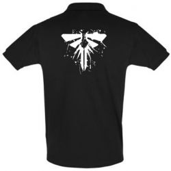 Мужское поло The last of us spray logo - PrintSalon