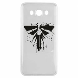 Чехол для Samsung J7 2016 The last of us spray logo - PrintSalon