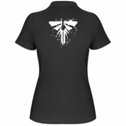 Женское поло The last of us spray logo - PrintSalon