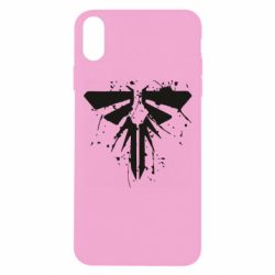 Чехол для iPhone Xs Max The last of us spray logo - PrintSalon