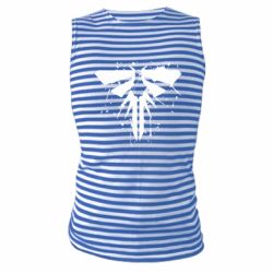 Майка-тельняшка The last of us spray logo - PrintSalon