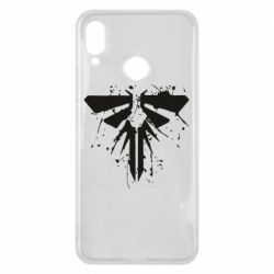 Чехол для Huawei P Smart Plus 2018 The last of us spray logo - PrintSalon