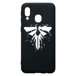 Чехол для Samsung A40 The last of us spray logo - PrintSalon