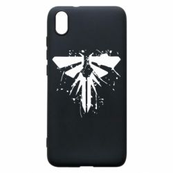 Чехол для Xiaomi Redmi 7A The last of us spray logo - PrintSalon