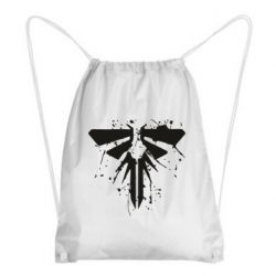 Рюкзак-мешок The last of us spray logo - PrintSalon
