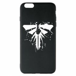 Чехол для iPhone 6 Plus/6S Plus The last of us spray logo - PrintSalon