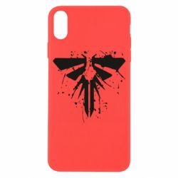 Чехол для iPhone X/Xs The last of us spray logo - PrintSalon