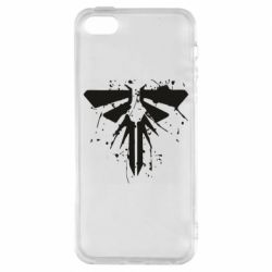 Чехол для iPhone5/5S/SE The last of us spray logo - PrintSalon