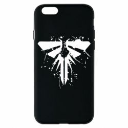 Чехол для iPhone 6/6S The last of us spray logo - PrintSalon