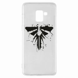Чехол для Samsung A8+ 2018 The last of us spray logo - PrintSalon