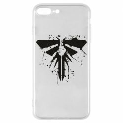 Чехол для iPhone 8 Plus The last of us spray logo - PrintSalon