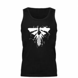 Мужская майка The last of us spray logo - PrintSalon