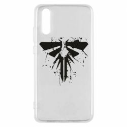 Чехол для Huawei P20 The last of us spray logo - PrintSalon