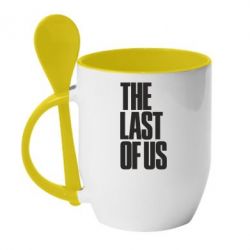 Чашка с ложкой The Last of Us - PrintSalon