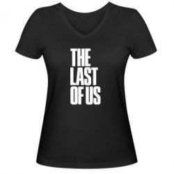 Женская футболка с V-образным вырезом The Last of Us - PrintSalon