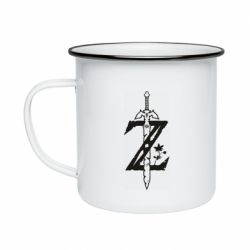 Кружка емальована The Legend of Zelda Logo - PrintSalon