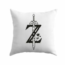 Подушка The Legend of Zelda Logo-PrintSalon Подушка The Legend of Zelda Logo