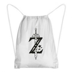 Рюкзак-мішок The Legend of Zelda Logo - PrintSalon