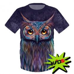 Детская 3D футболка The Magic Owl - PrintSalon
