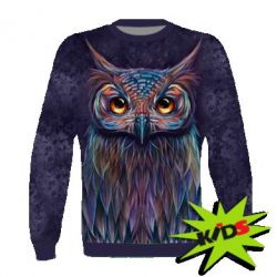 Детский 3D свитшот The Magic Owl - PrintSalon