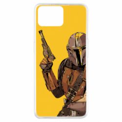 Чохол для Oppo A73The Mandalorian  background yellow - PrintSalon