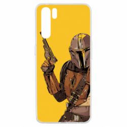 Чохол для Oppo A91 / Reno3The Mandalorian  background yellow - PrintSalon