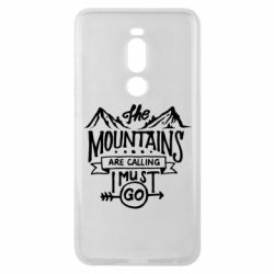 Чехол для Meizu Note 8 The mountains are calling must go - PrintSalon