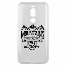Чехол для Meizu X8 The mountains are calling must go - PrintSalon