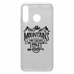 Чехол для Huawei P30 Lite The mountains are calling must go - PrintSalon