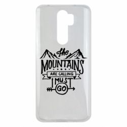 Чехол для Xiaomi Redmi Note 8 Pro The mountains are calling must go - PrintSalon