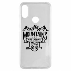 Чехол для Xiaomi Redmi Note 7 The mountains are calling must go - PrintSalon