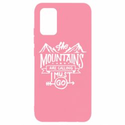 Чехол для Samsung A02s/M02s The mountains are calling must go - PrintSalon