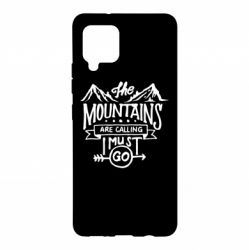 Чехол для Samsung A42 5G The mountains are calling must go - PrintSalon
