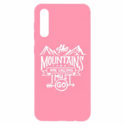 Чехол для Samsung A50 The mountains are calling must go - PrintSalon