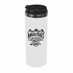 Термокружка The mountains are calling must go - PrintSalon