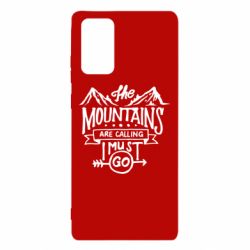 Чехол для Samsung Note 20 The mountains are calling must go - PrintSalon