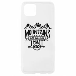 Чехол для Oppo A92s The mountains are calling must go - PrintSalon