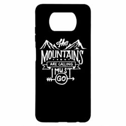 Чохол для Xiaomi Poco X3 The mountains are calling must go-PrintSalon Чохол для Xiaomi Poco X3 The mountains are calling must go