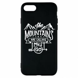 Чехол для iPhone SE 2022 The mountains are calling must go - PrintSalon