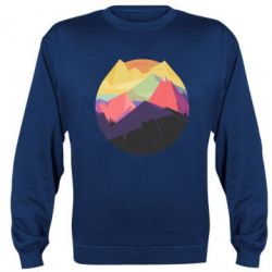 Cвитшот The mountains Art - PrintSalon