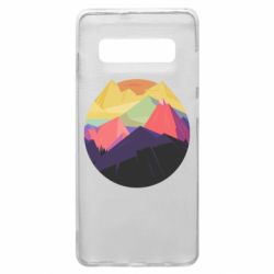 Чехол для Samsung S10+ The mountains Art - PrintSalon