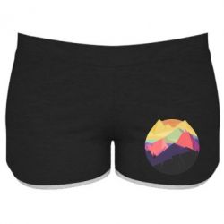 Женские шорты The mountains Art - PrintSalon